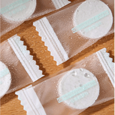 Συμπιεσμένες απορροφητικές μάσκες προσώπου - Image 3