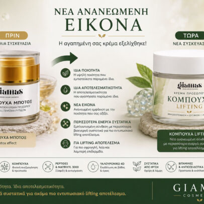 Kombucha Botox, ενυδατική συσφικτική αναπλαστική κρέμα.