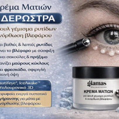 Κρέμα ματιών σιδερώστρα για φουλ γεμίσμα ρυτίδων και ανόρθωση βλεφάρου
