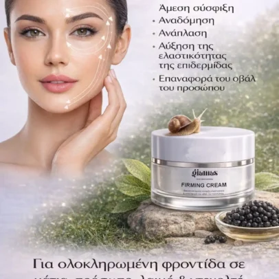 Firming Cream προσώπου, ματιών, λαιμού & ντεκολτέ για άμεση σύσφιξη - Image 2