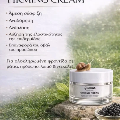 Firming Cream προσώπου, ματιών, λαιμού & ντεκολτέ για άμεση σύσφιξη - Image 3