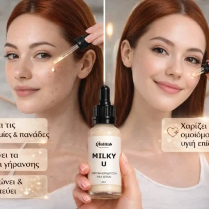 Ορός προσώπου-συμπύκνωμα MILKY U Squalane - Image 2