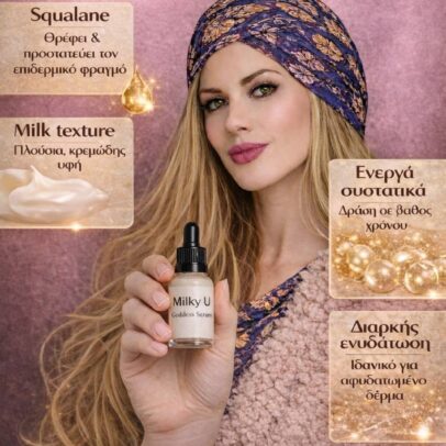 Ορός προσώπου-συμπύκνωμα MILKY U Squalane