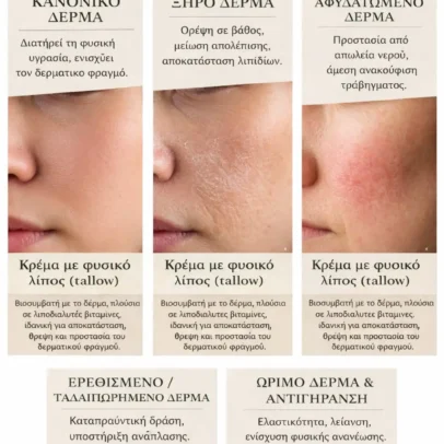 Λίπος- κρέμα εντατικής  αντιγήρανσης, σύσφιξης και θρέψης με λανολίνη & πρόβειο λίπος - Image 5